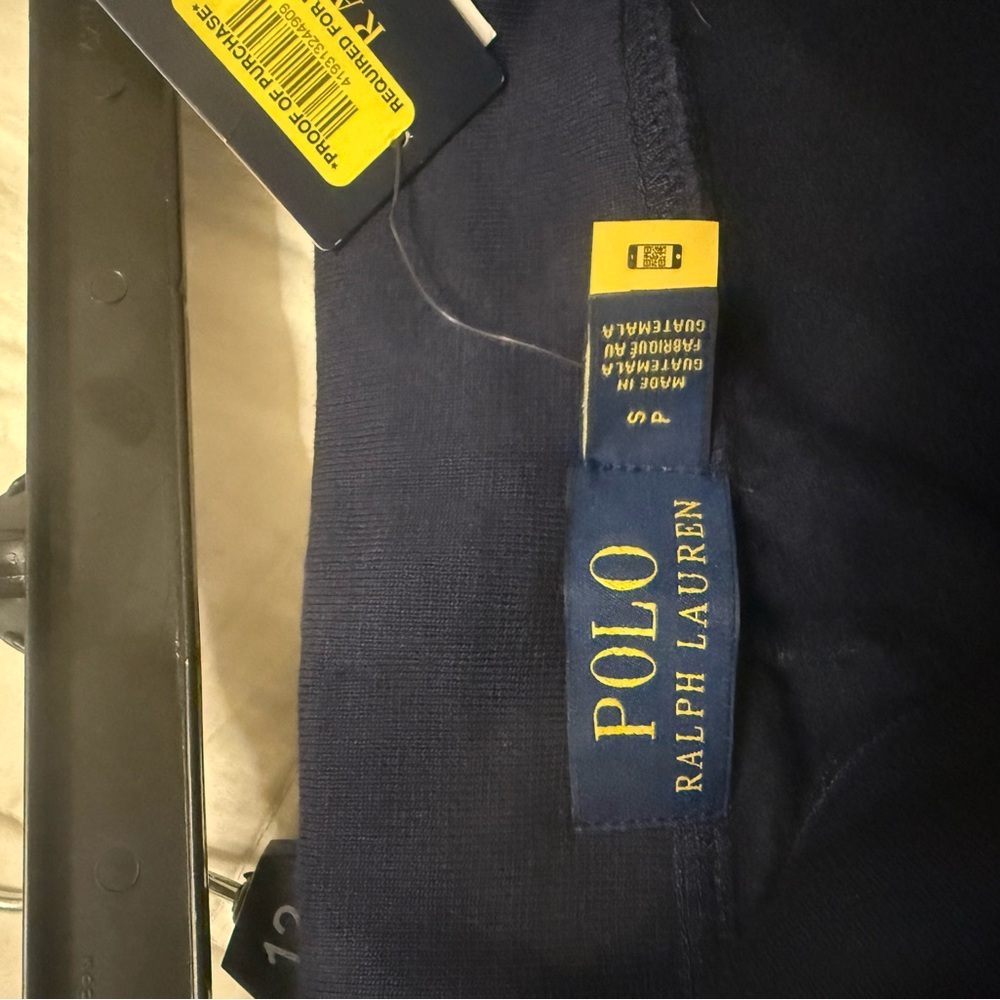 Ralph Lauren Blue Casual Shorts with Embroidered Logo - Picture 3 of 3